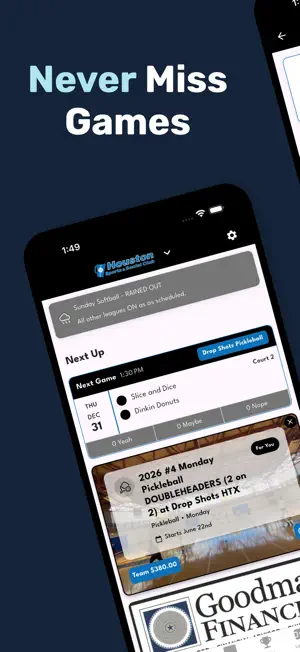 Houston Sports & Social Club screenshot 1