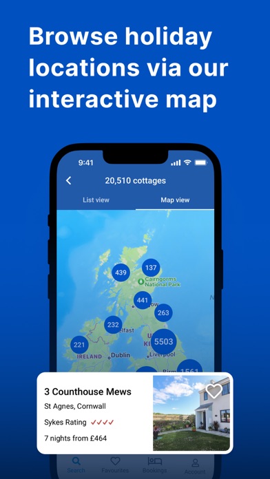Sykes: Book Holidays You Love iPhone screenshot 5 - Travel app