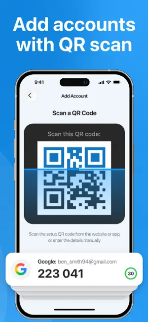 Authenticator+ 2FA App screenshot 3