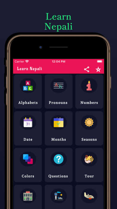 Nepali Learning - Beginners Screenshot