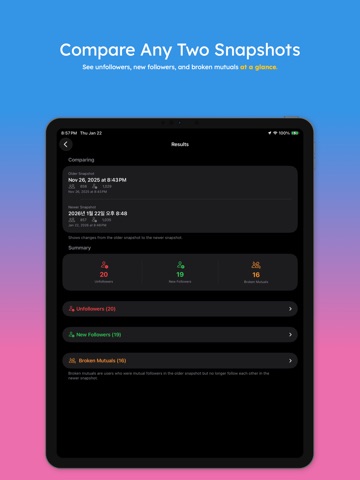 UnfollowPeek Screenshot 5