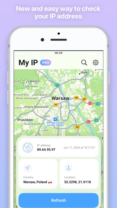 My IP: Widget & Geo Screenshot