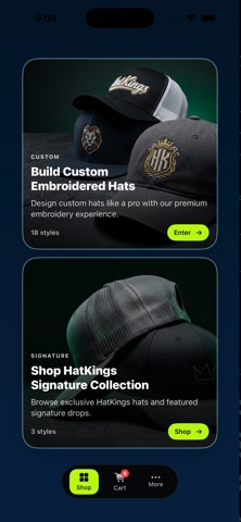 HatKings iPhone screenshot