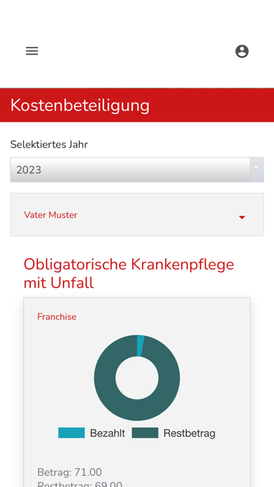 Einsiedler Krankenkasse Screenshot