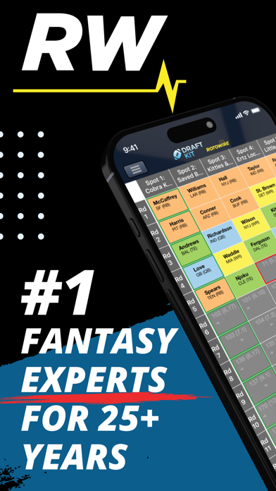 Fantasy Football Draft Kit '24 Screenshot