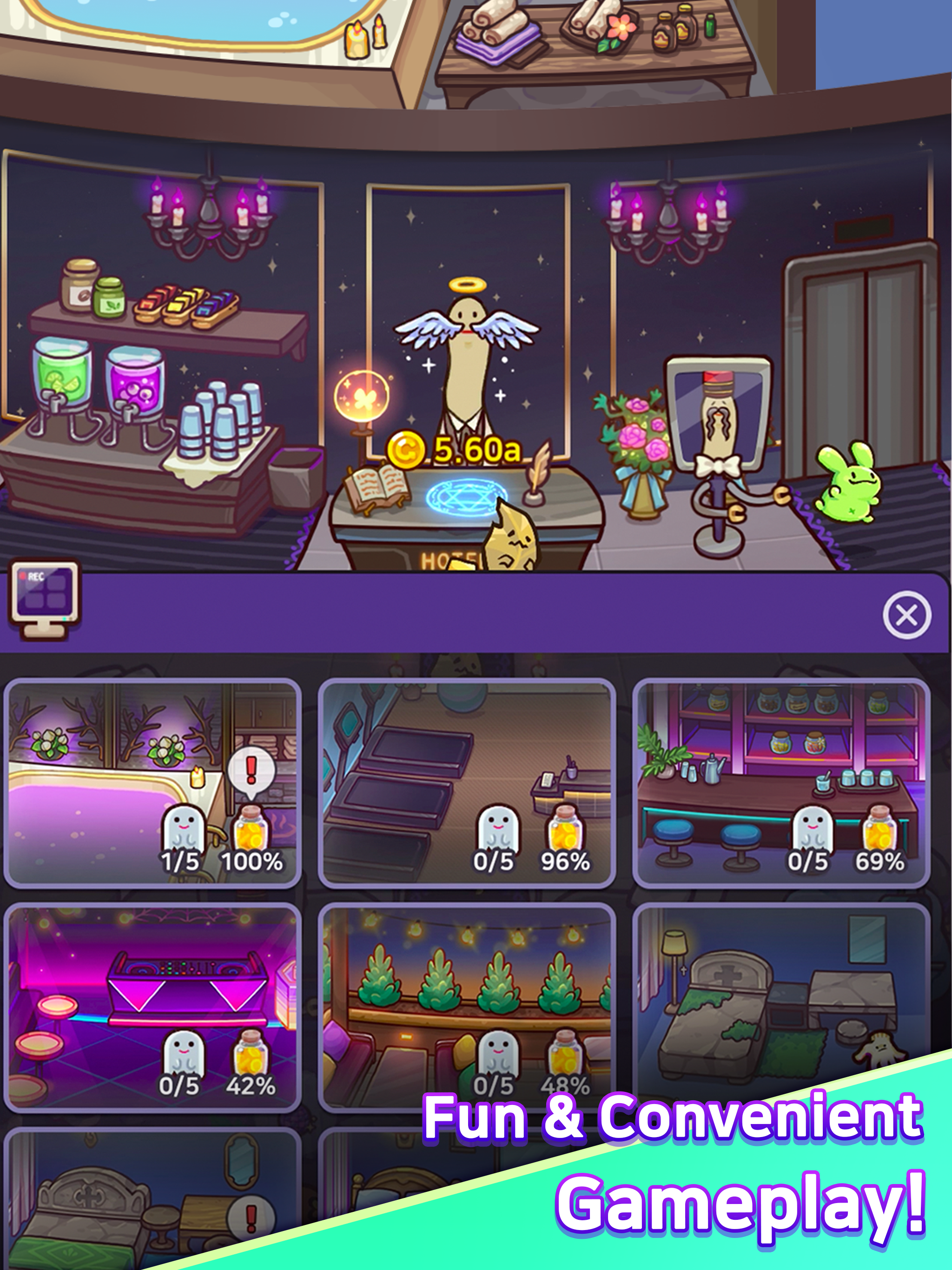 Idle Ghost Hotel screenshot 9