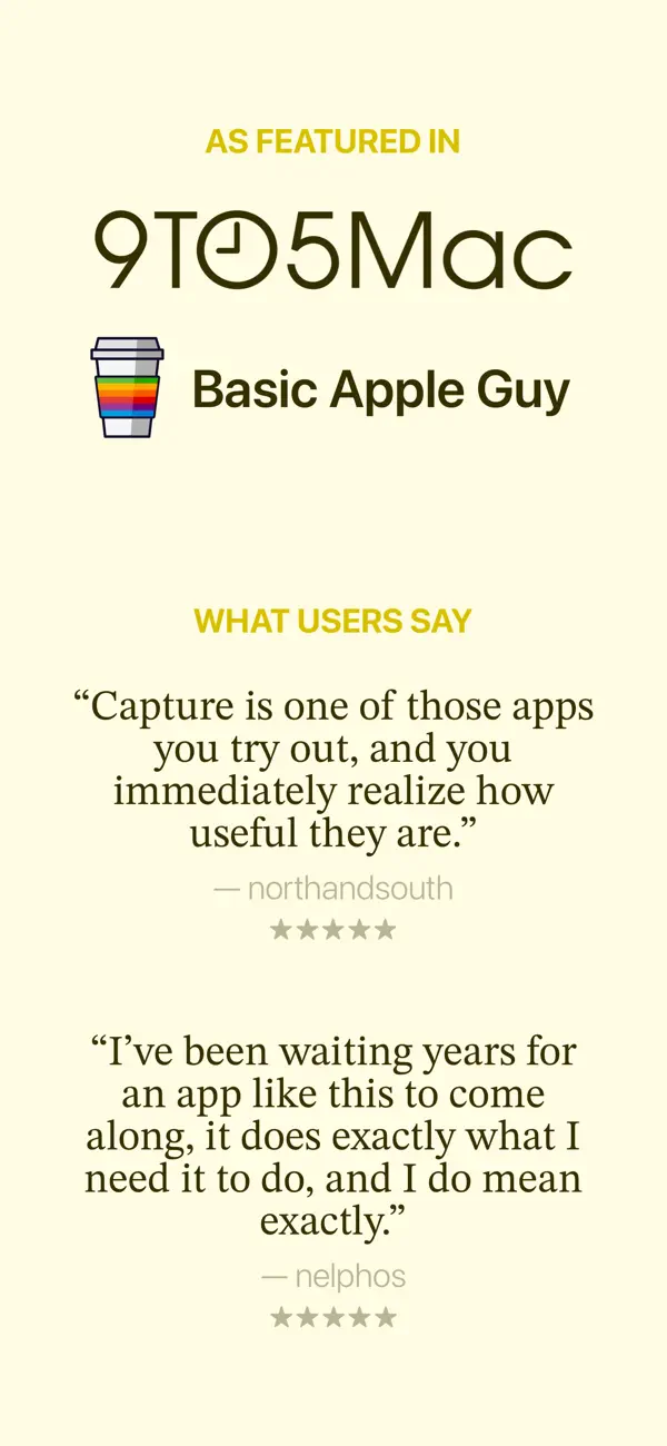 #2. Quick Notes - Capture (iOS) Ved: Furkan Simsir