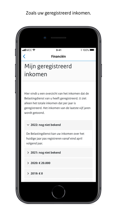 MijnGegevens Screenshot