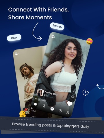 Frenly Social iPad screenshot