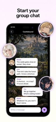 Muyi - AI Chat & Stories iPhone screenshot 6
