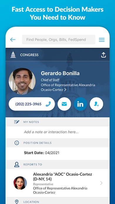 Leadership Connect® Screenshot