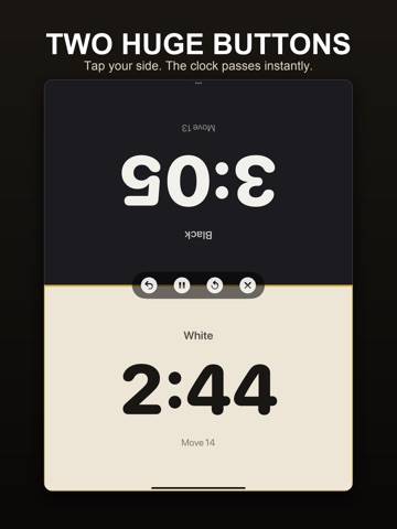 Chess Clock & Game Timer iPad screenshot