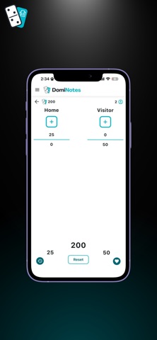 DomiNotes: Domino Scoreboard screenshot