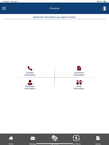 Ohio Child Support iPad screenshot