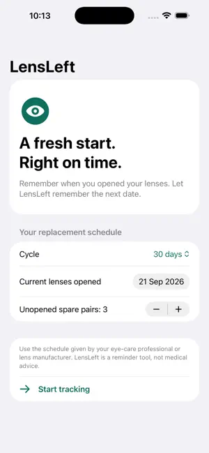 LensLeft: Contact Lens Tracker screenshot 3