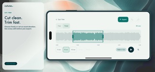 Cutune: Audio Editor & Trimmer Screenshot 3 of 7