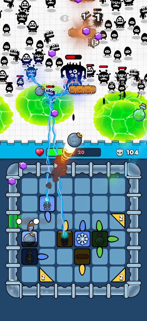 Bounce Defense Hack screenshot 2 - iOS game interface
