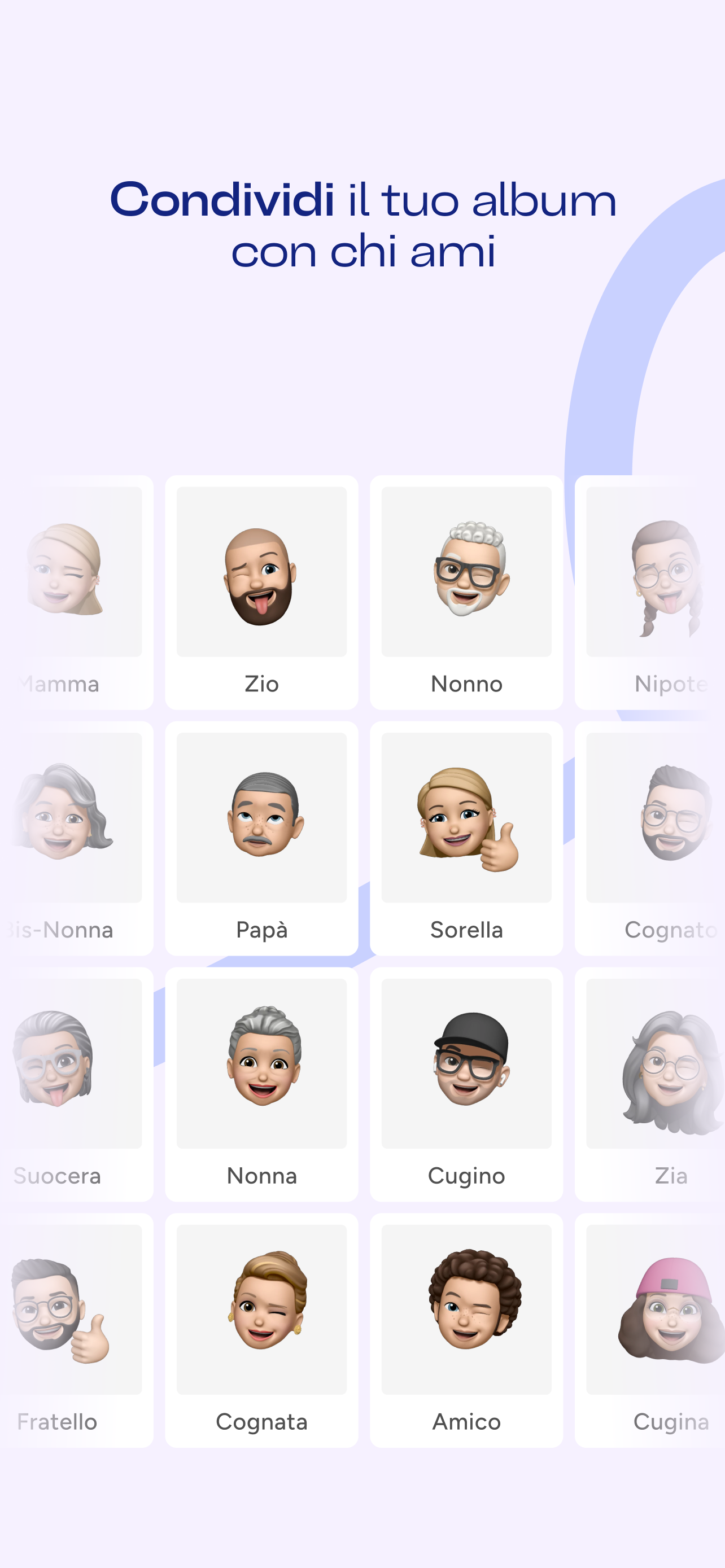 Famory: ricordi di famiglia