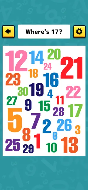 Find the Number!‐brain game screenshot 2