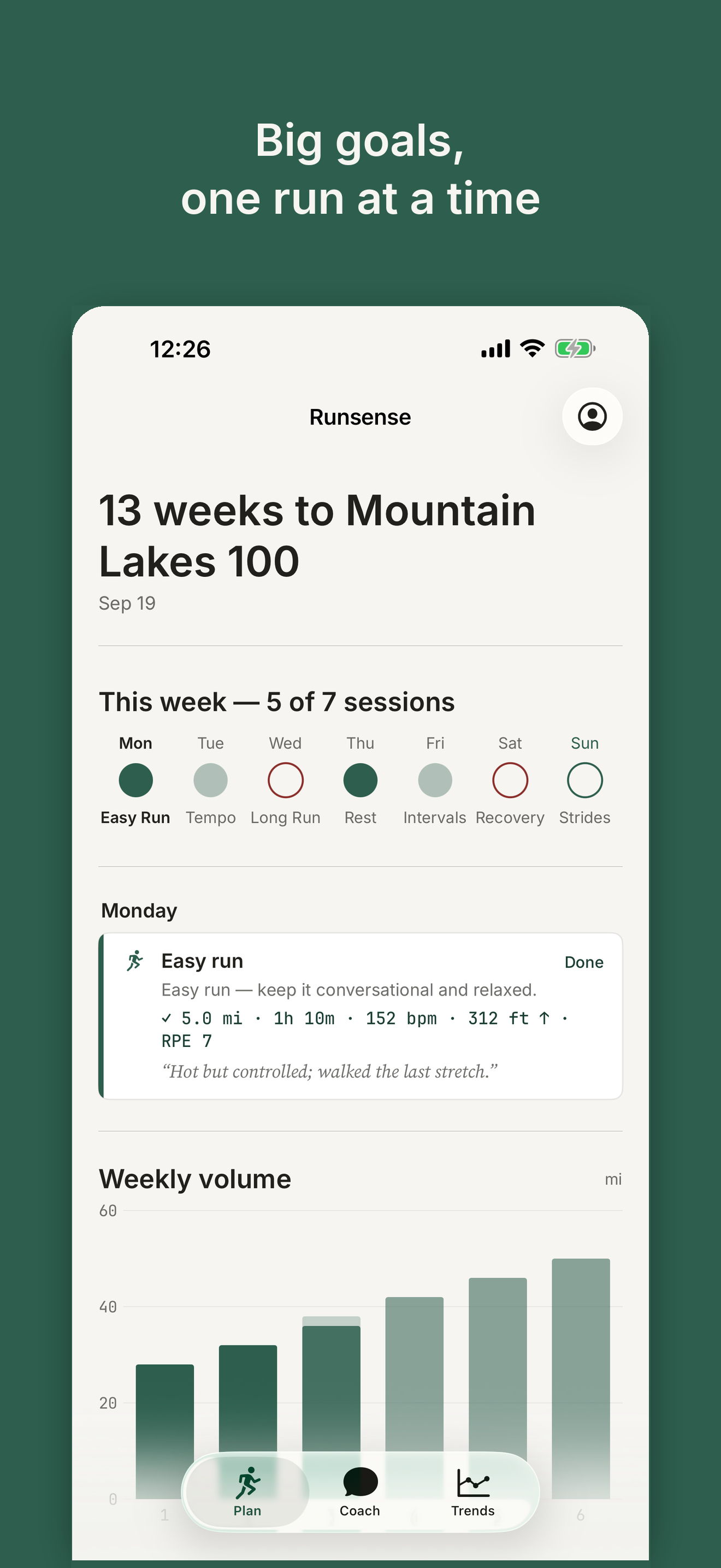 Runsense: Run Coaching screenshot 5