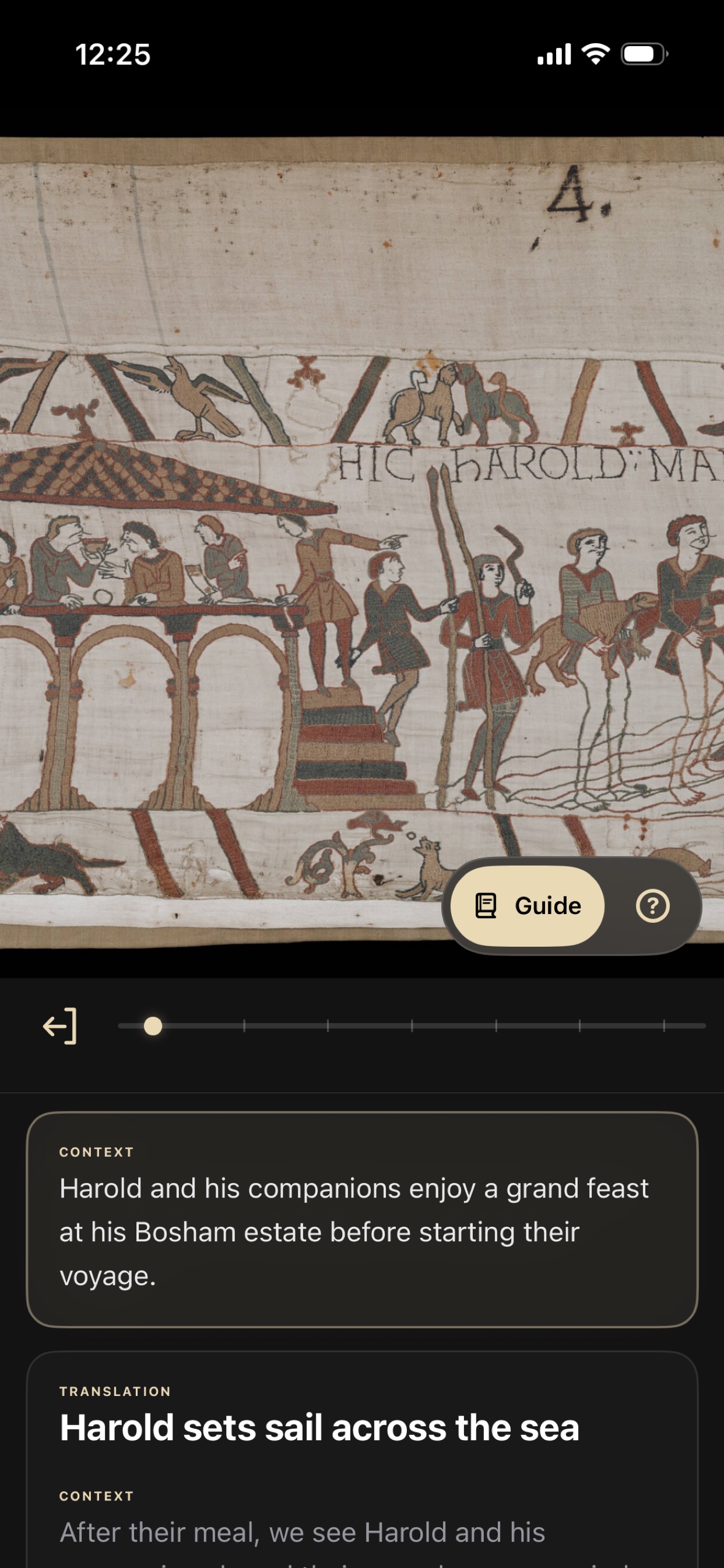 Screenshot 2 of Bayeux Tapestry