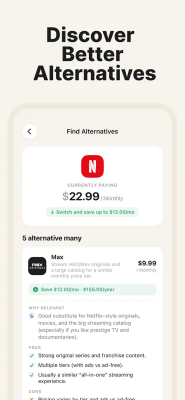 Subscription Tracker by Sorka screenshot 6 of 7