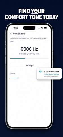 Tinnitus Relief: EarCalm Screenshot 3 of 5