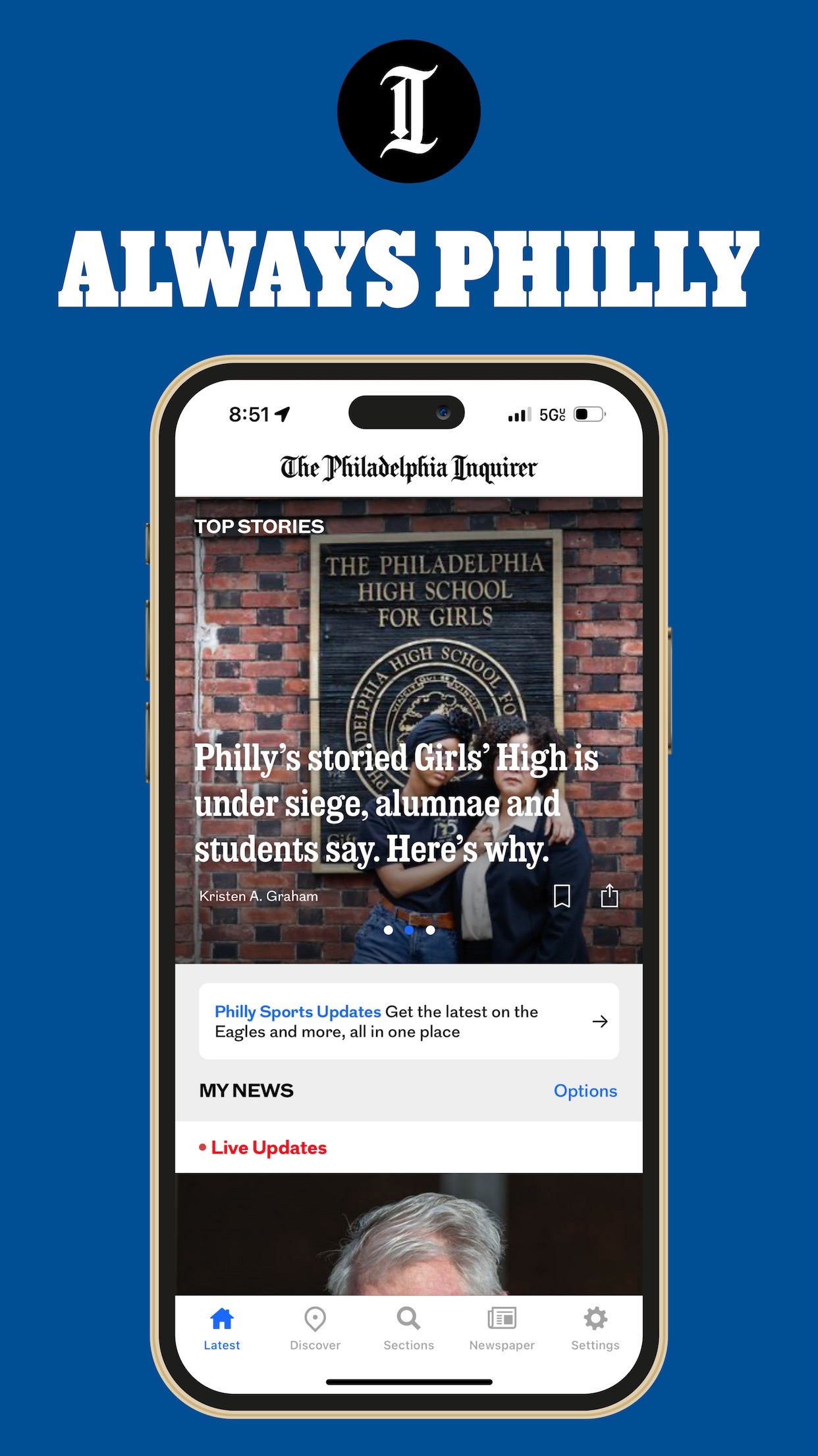 The Philadelphia Inquirer screenshot 1
