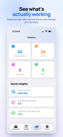 MyJobFlow: Interview Tracker Screenshot 4 of 6