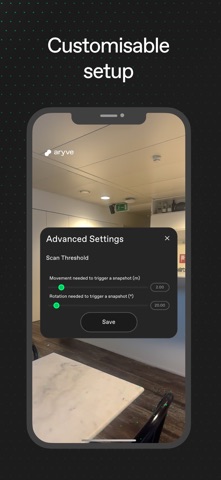 aryve capture screenshot
