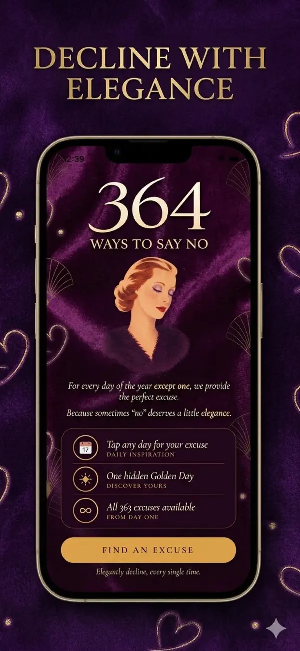 Screenshot #3 pour 364 Ways to Say No