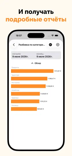 Скриншот Spent - доходы и расходы на iPhone 3