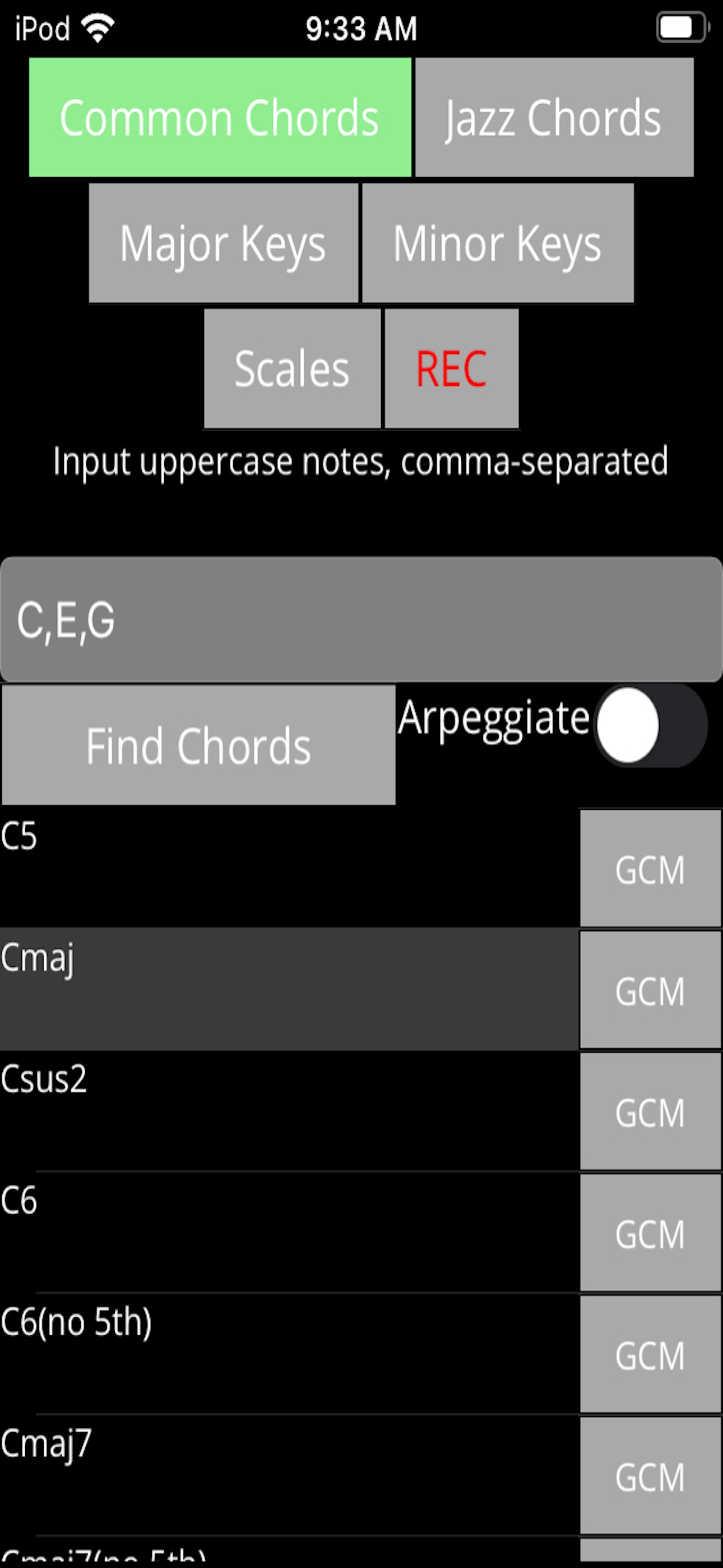 ChordFind