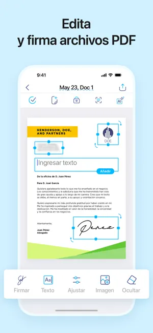 iScanner - Escáner PDF iPhone screenshot 3