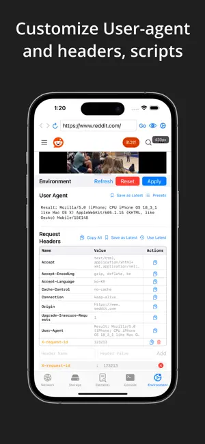 Tiny Web Inspector iPhone screenshot 5