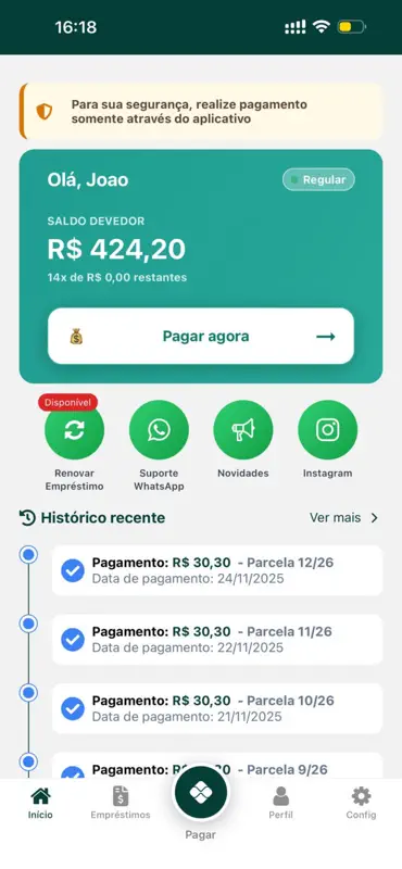 Parcela Diária screenshot 2 of 4
