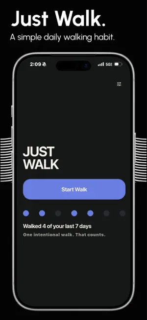 Just Walk - Daily Step Tracker screenshot 2