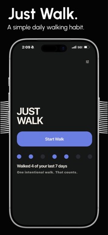 Just Walk - Daily Step Tracker Screenshot 2 of 7