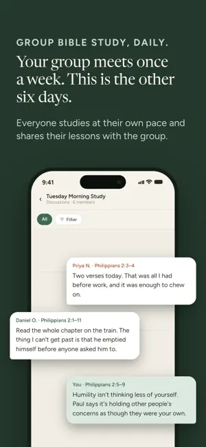 Eagrly: Group Bible Study screenshot 1
