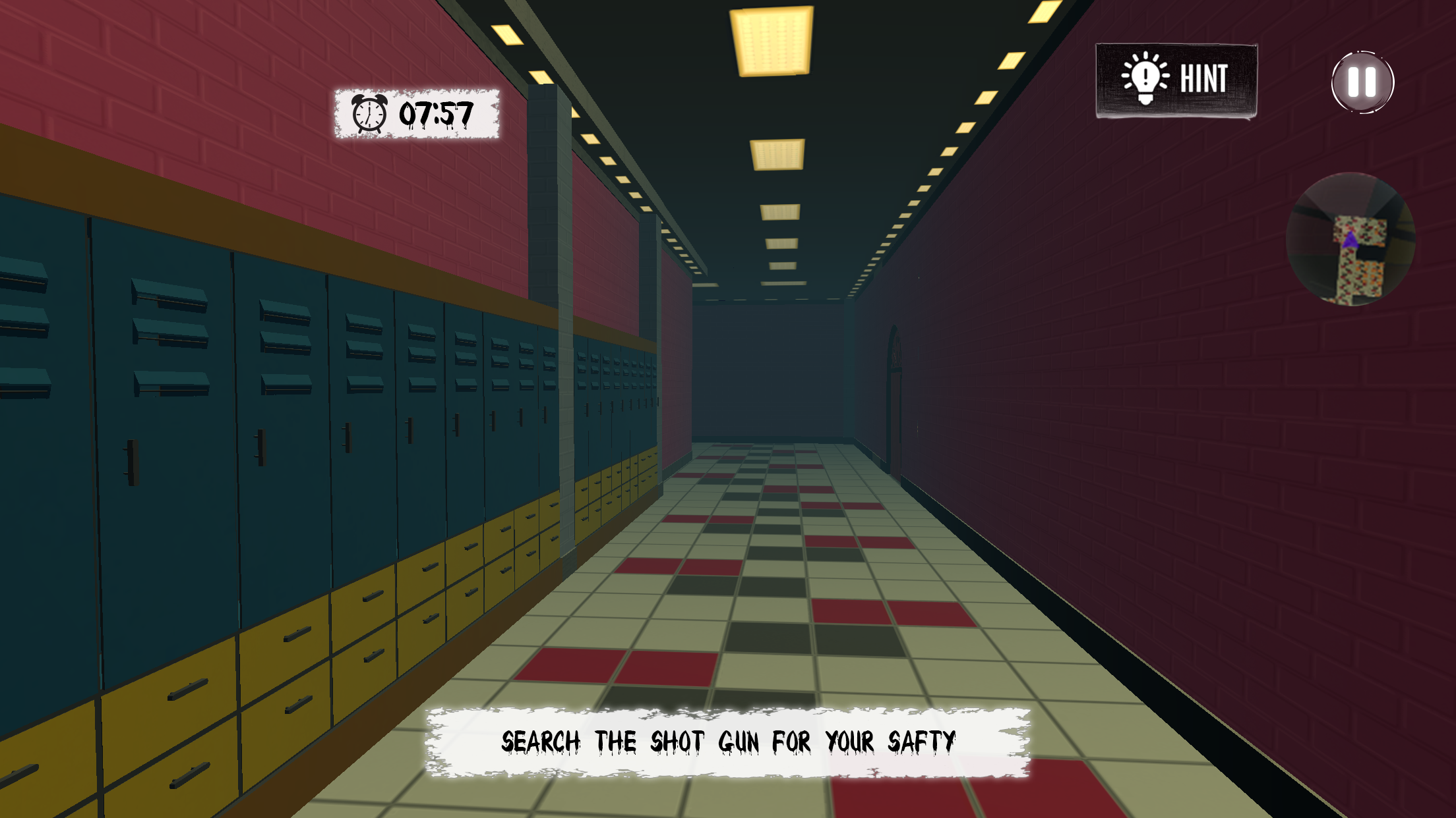 Scary Horror School Game