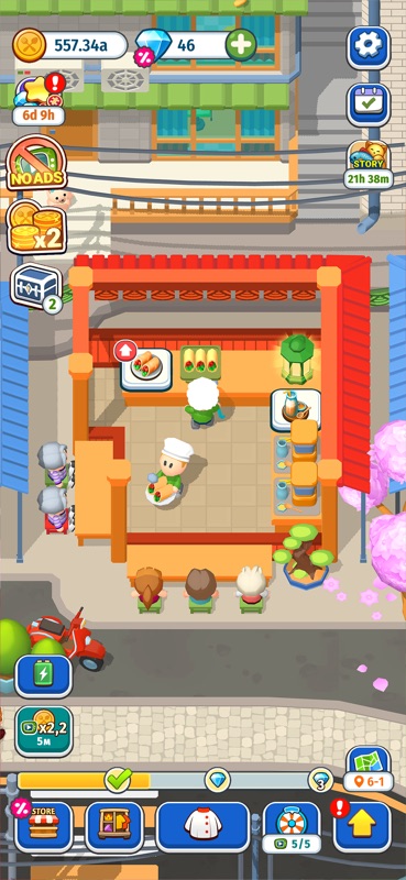 Foodventure Inc: Cooking Game screenshot 2