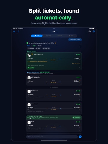 Airr: Cheapest Way to Fly Screenshot 2