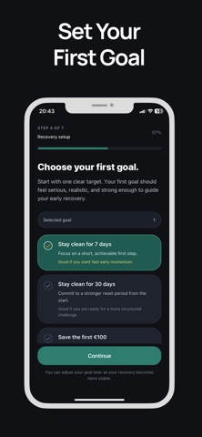 ResetBet — Quit Gambling iPhone screenshot
