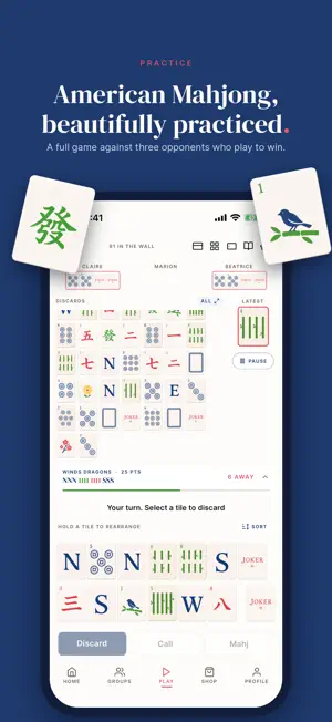 Mahj Daily: American Mahjong screenshot 1