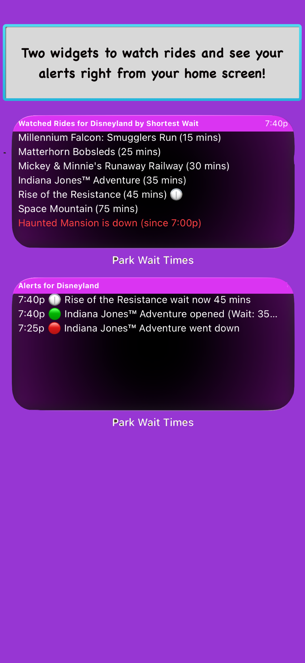 Park Wait Times screenshot 6
