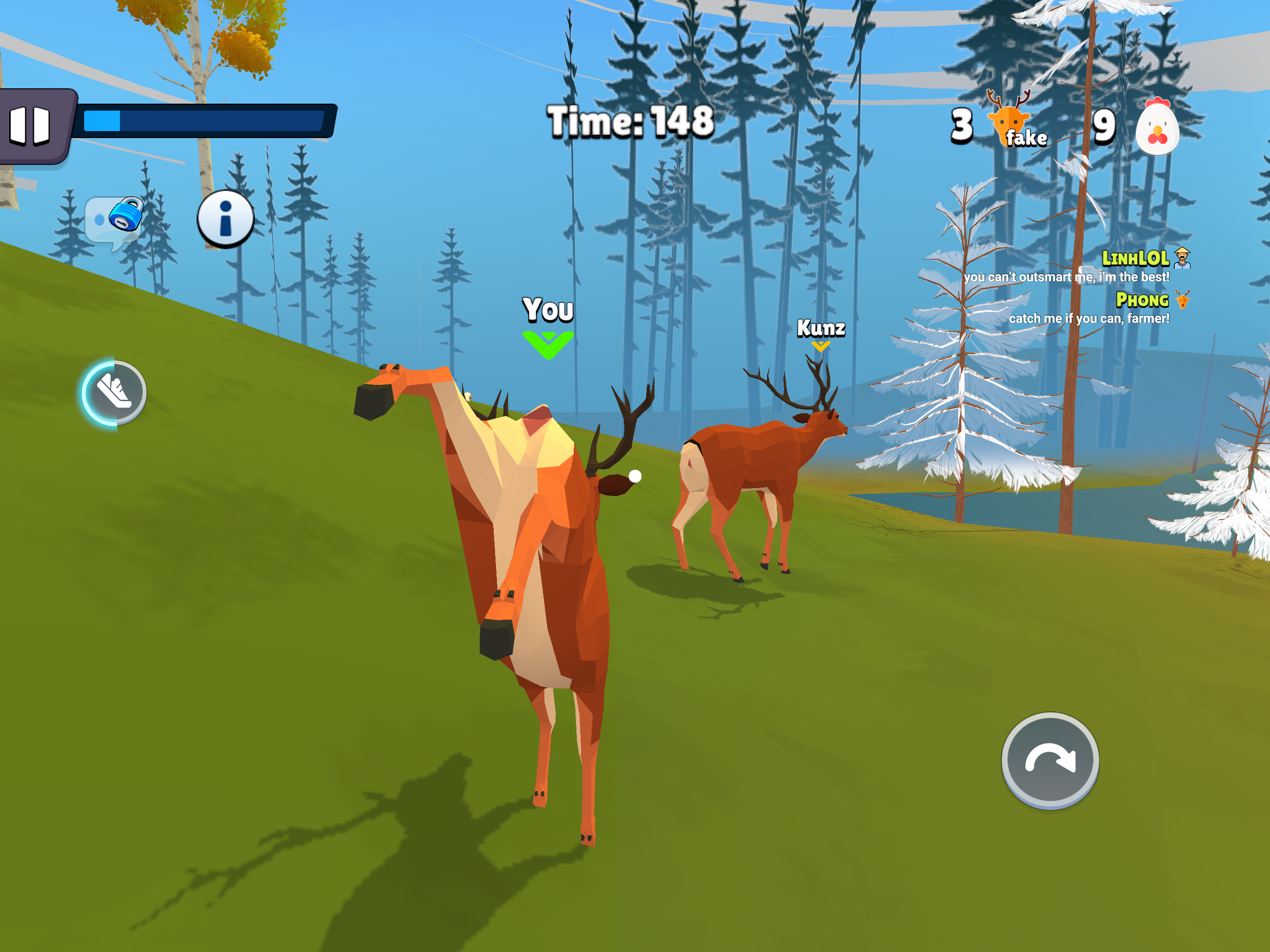 OMG Deer! Hide And Seek