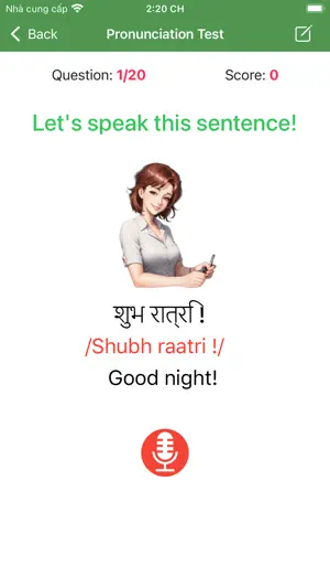 Learn Hindi Quick Phrasebook screenshot 3