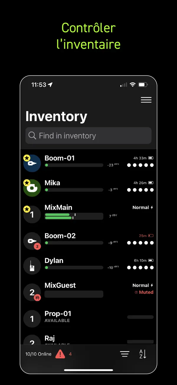 Screenshot #1 pour Wireless Workbench Mobile