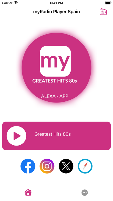 MyRadio Player Spain Screenshot