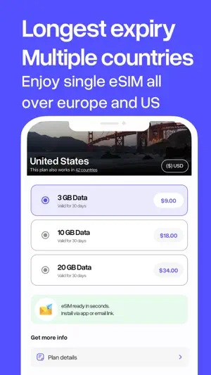 Superhero: eSIM Travel Data screenshot 3